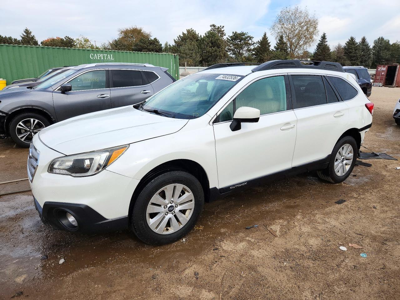 Vedere 2017 SUBARU OUTBACK 2.5I PREMIUM, unghi 1