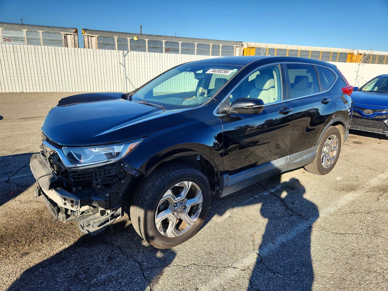 Vue de 2018 HONDA CRV EXL, angle 1