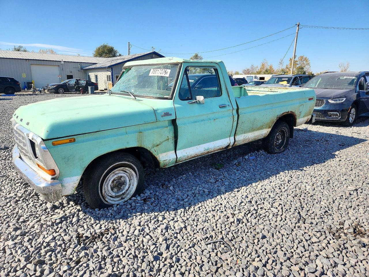 Vue de 1979 FORD F-100, angle 1