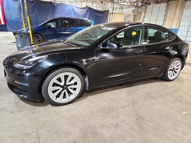 2022 TESLA MODEL 3   