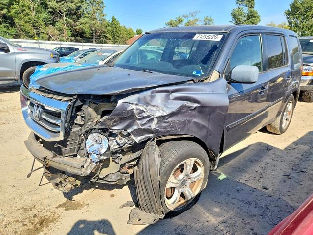 2012 HONDA PILOT EXL  
