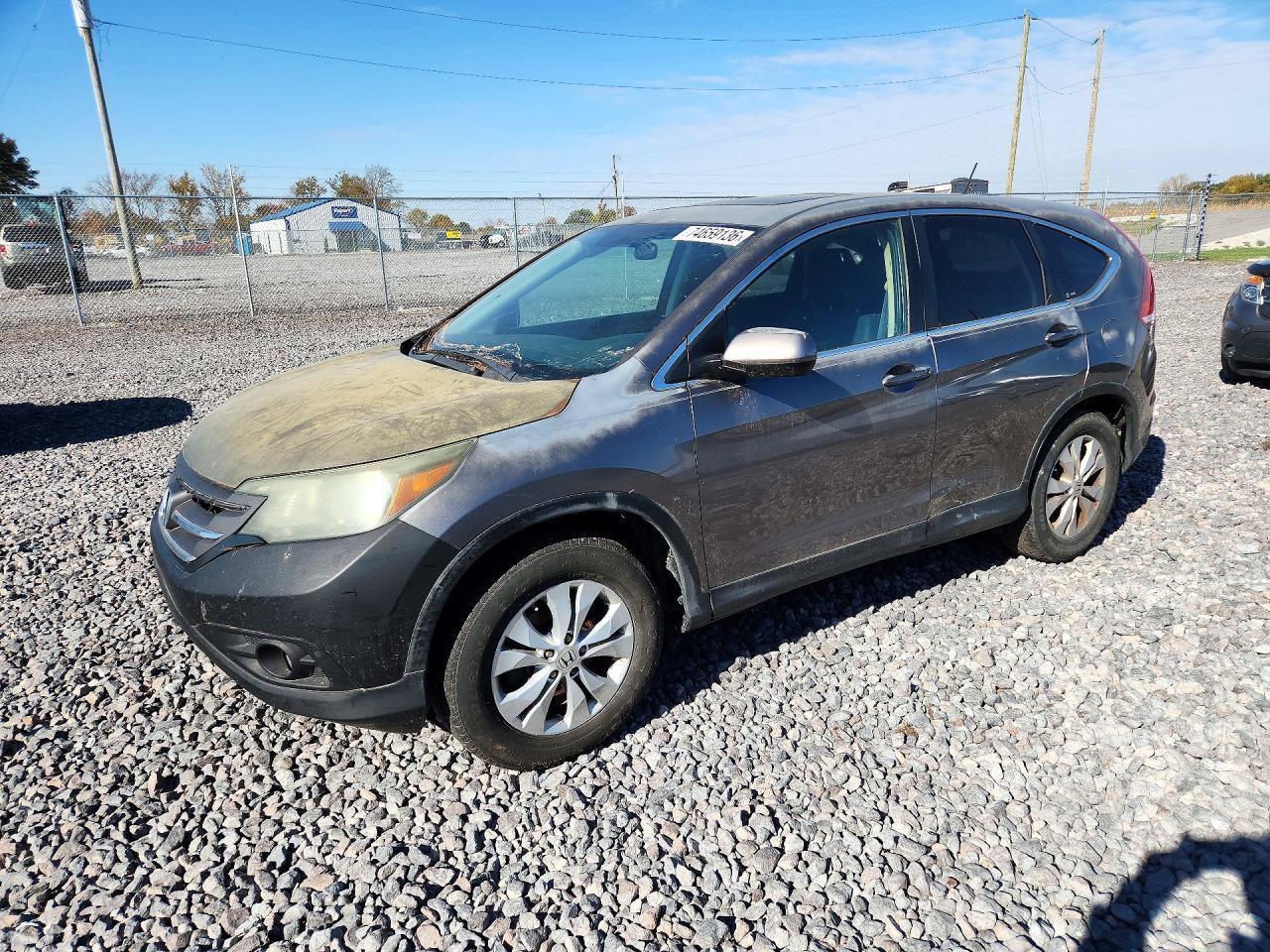 Вид 2012 HONDA CRV EX, угол 1