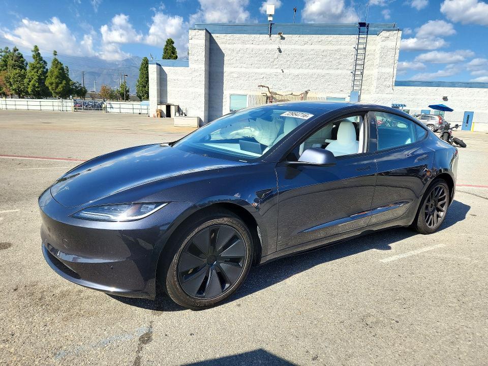 2025 TESLA MODEL 3   