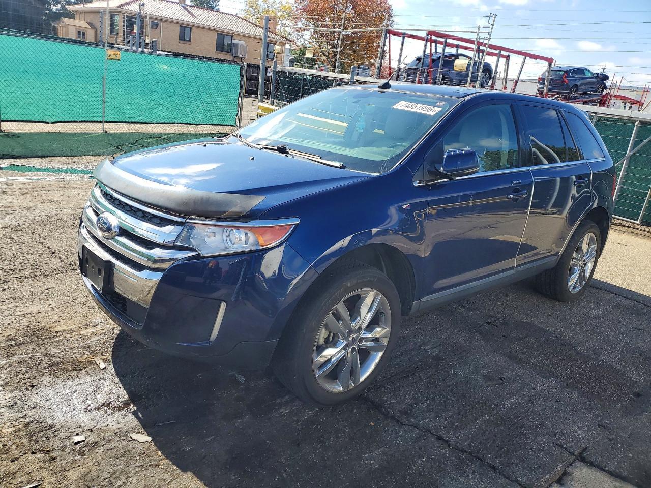 Vista de 2012 FORD EDGE LIMITED, ángulo 1