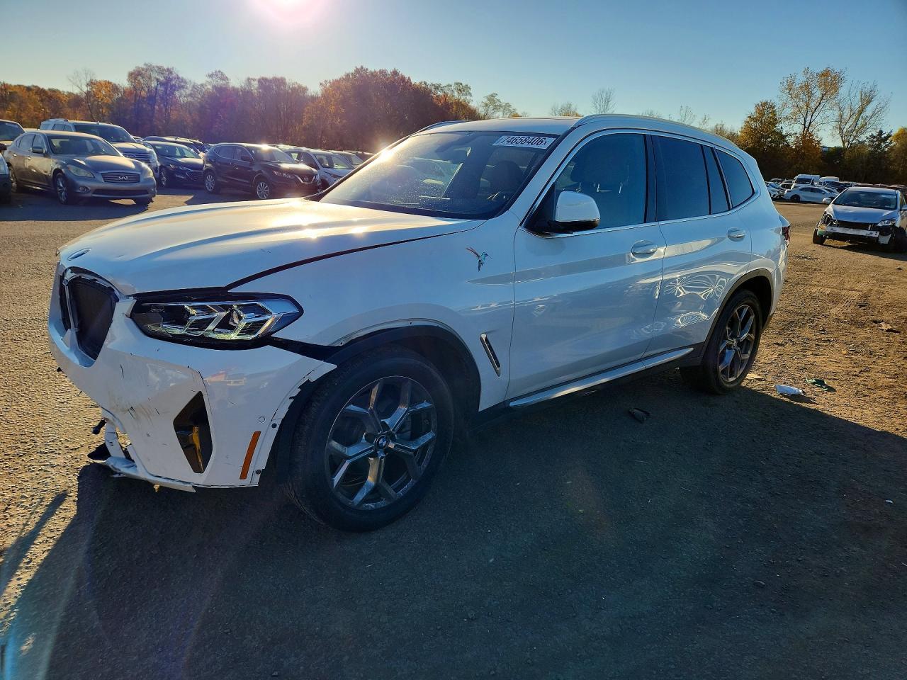 Vedere 2022 BMW X3 XDRIVE30I, unghi 1