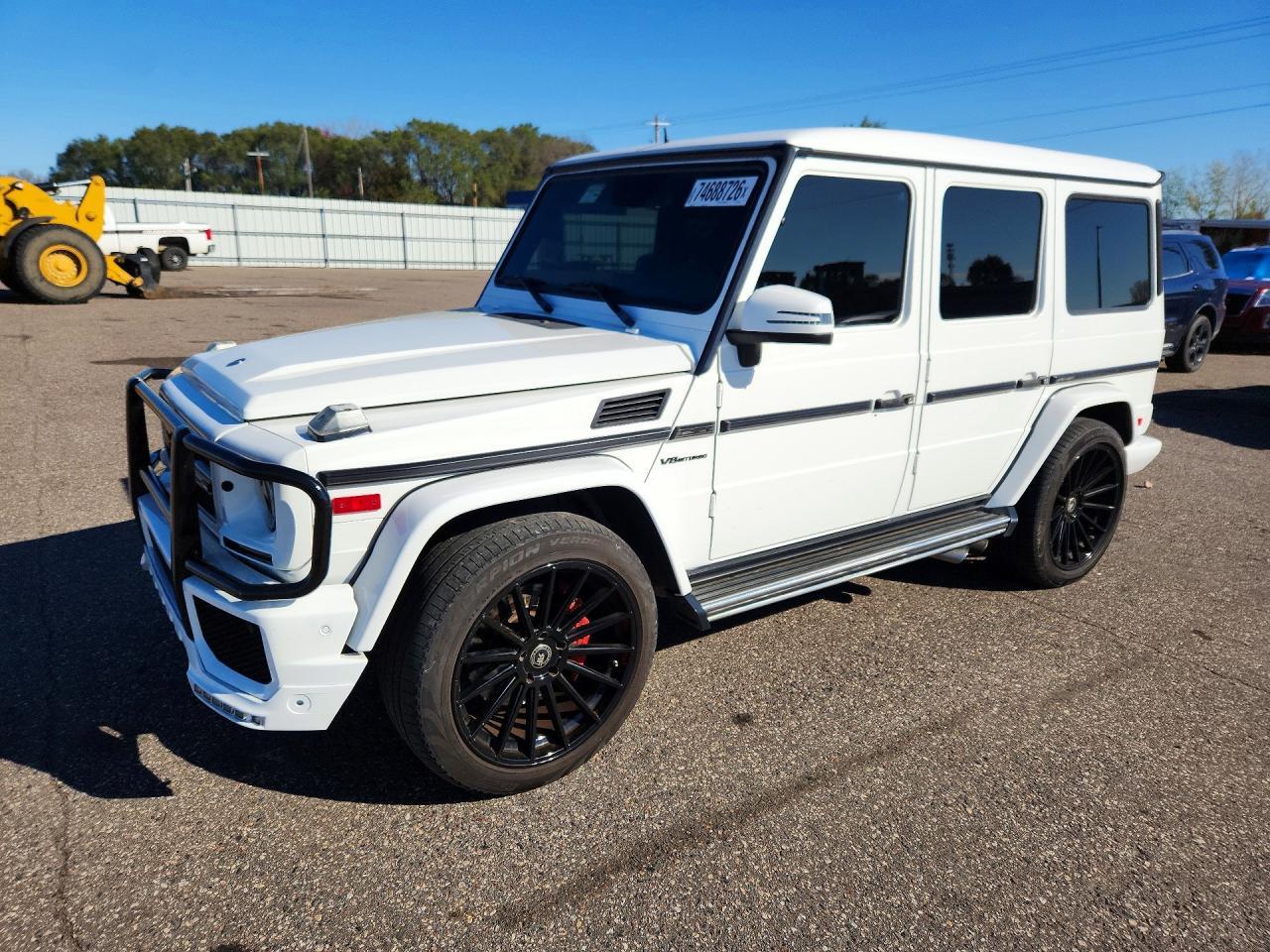 Vue de 2016 MERCEDES-BENZ G 63 AMG, angle 1