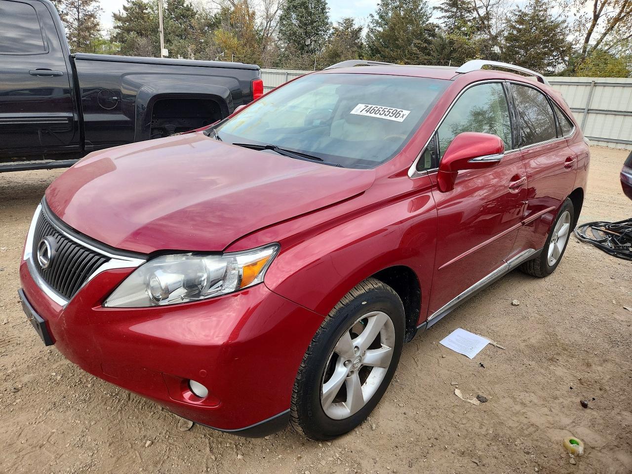 Vista de 2011 LEXUS RX350 350, ángulo 1