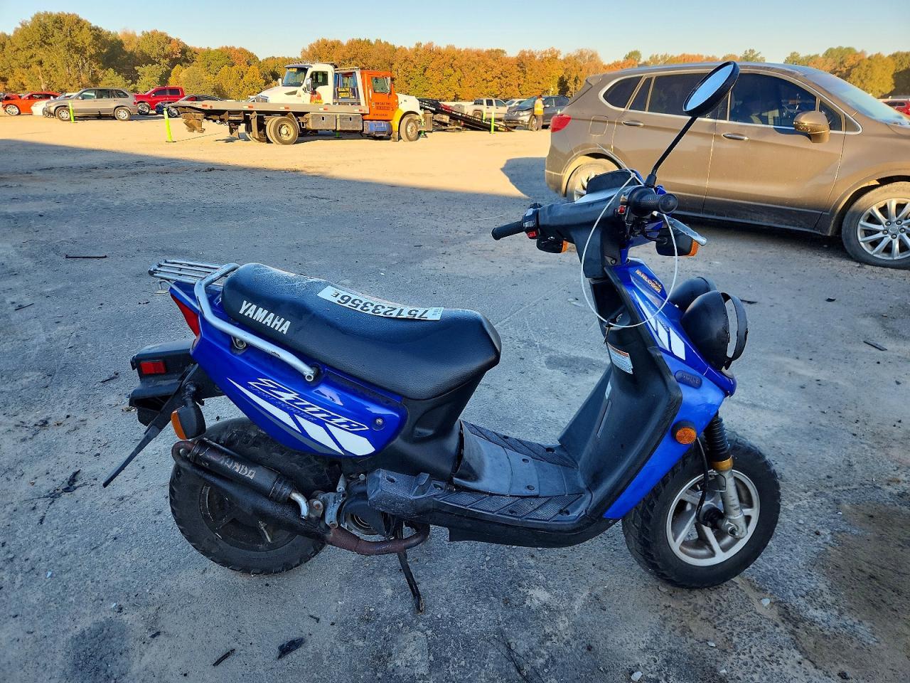 منظر 2003 YAMAHA YW50 AP ZUMA، زاوية 1