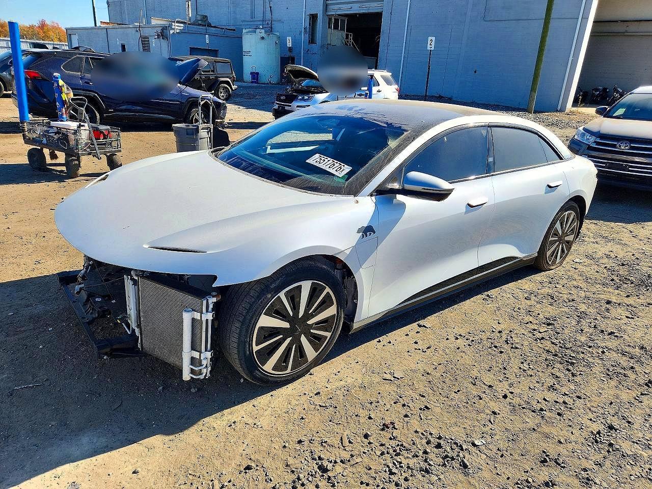 Vue de 2022 LUCID MOTORS AIR GRAND TOURING, angle 1