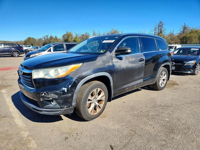 2015 TOYOTA HIGHLANDER XLE  