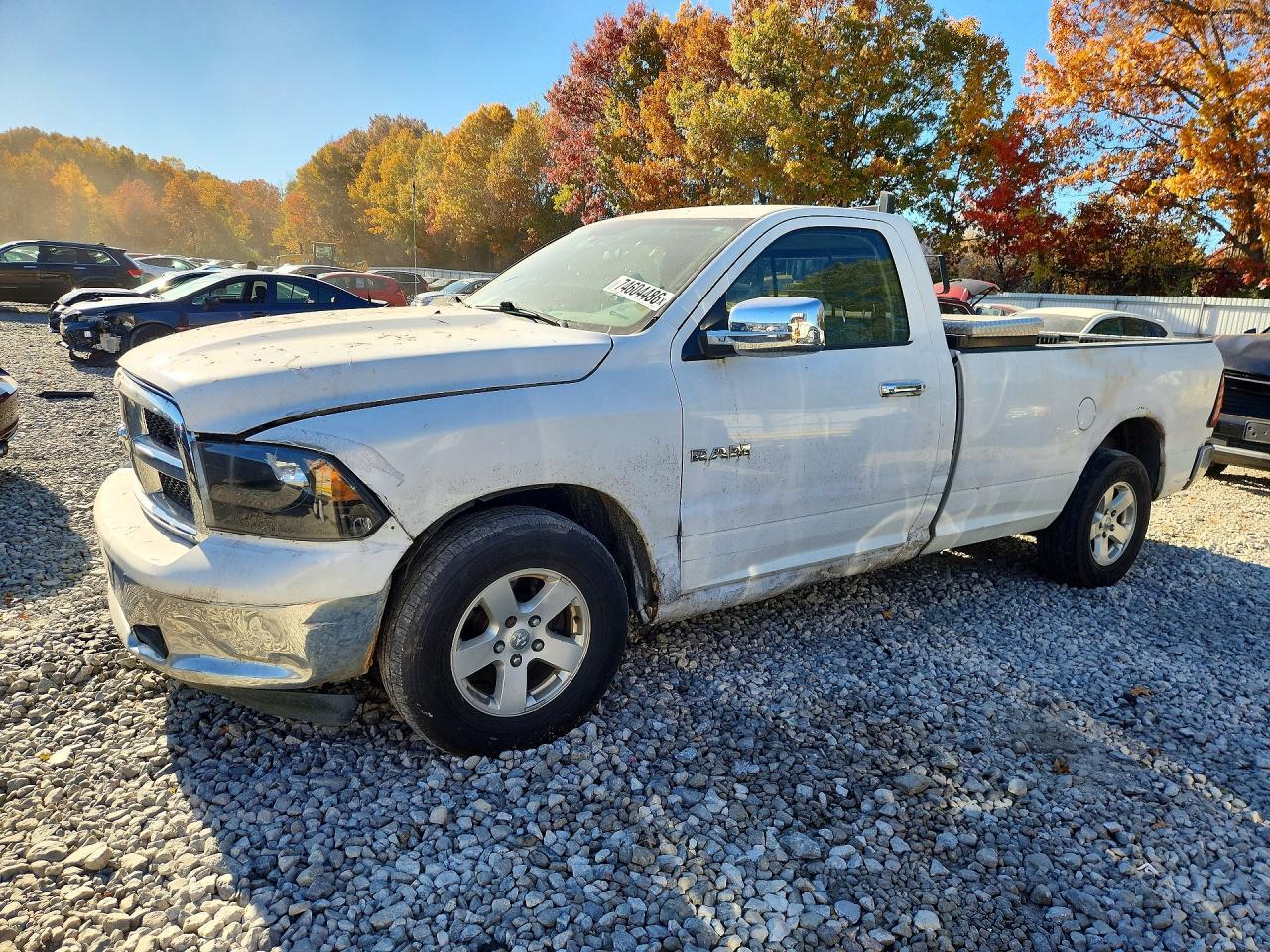 Вид 2010 DODGE RAM 1500, угол 1