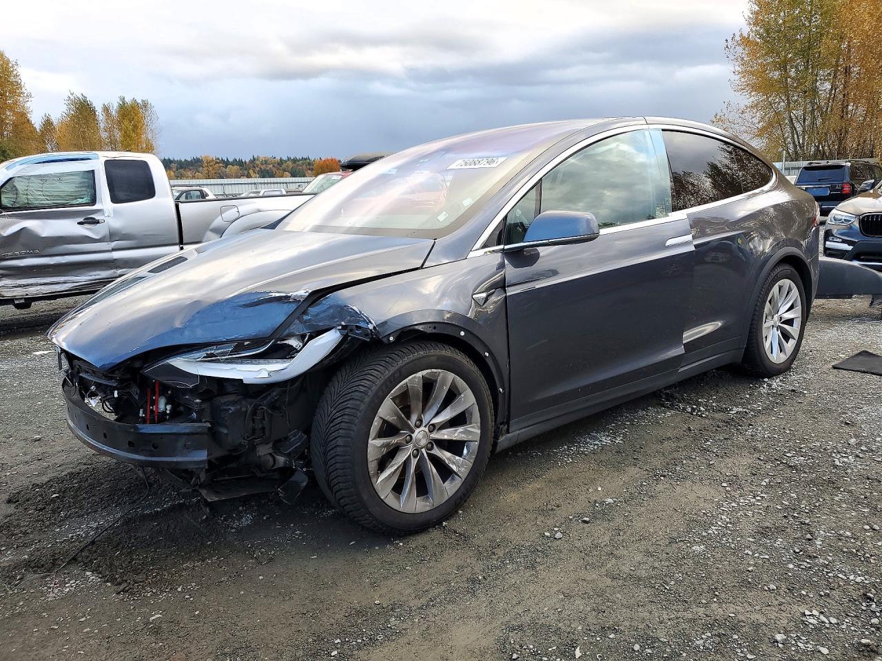 Vista de 2019 TESLA MODEL X, ángulo 1