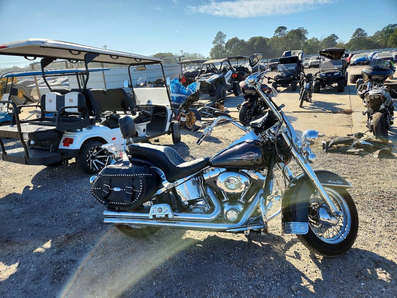 2006 HARLEY-DAVIDSON FLSTCI view, angle 1
