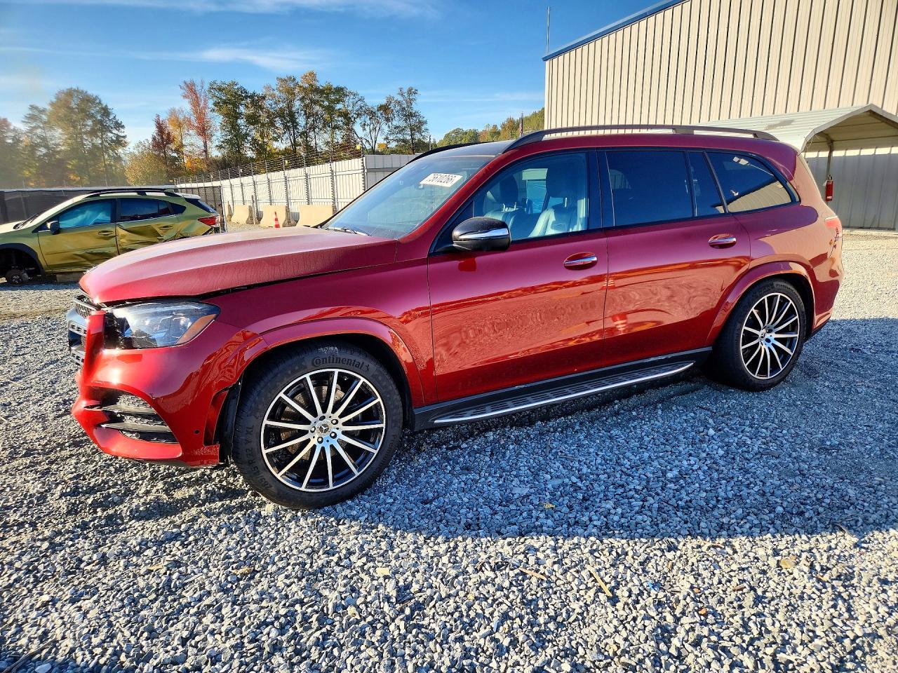 Vue de 2022 MERCEDES-BENZ GLS 450 4MATIC, angle 1