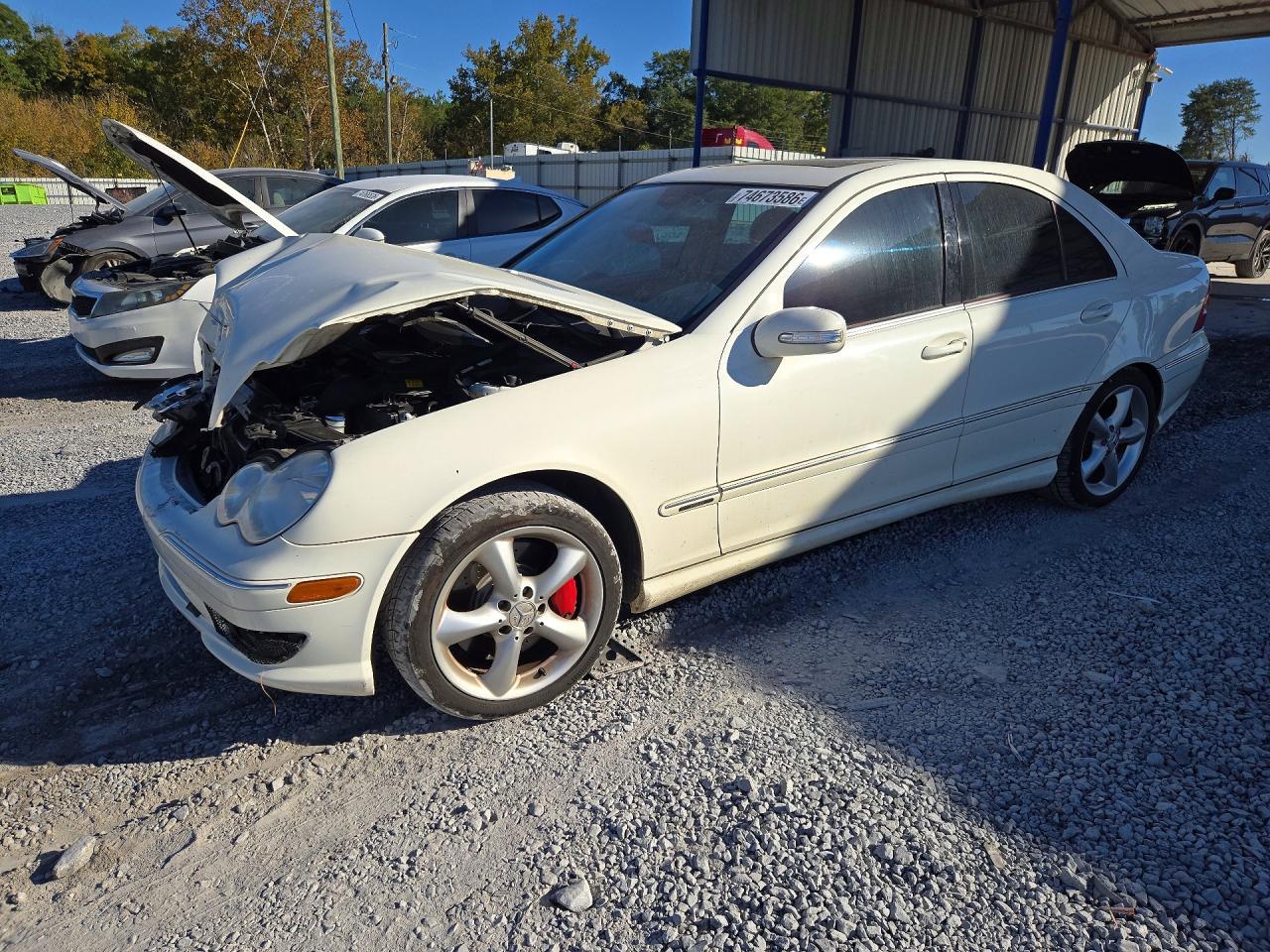منظر 2006 MERCEDES-BENZ C 230، زاوية 1