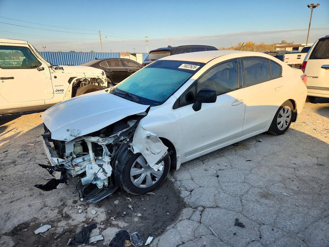 Вид 2014 SUBARU IMPREZA, угол 1