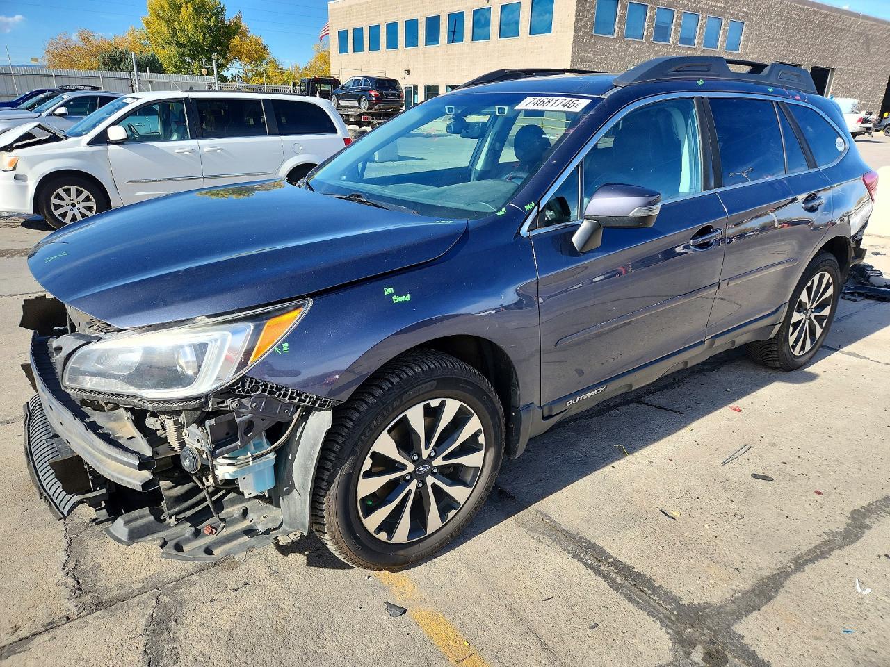 Вид 2017 SUBARU OUTBACK 3.6R LIMITED, угол 1