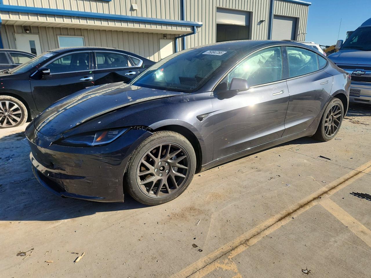 2025 TESLA MODEL 3 view, angle 1