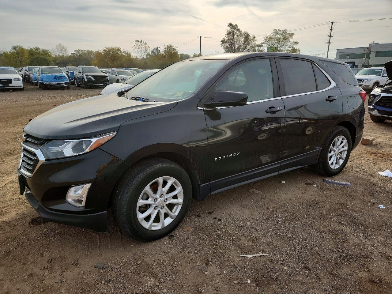 Vedere 2021 CHEVROLET EQUINOX LT, unghi 1