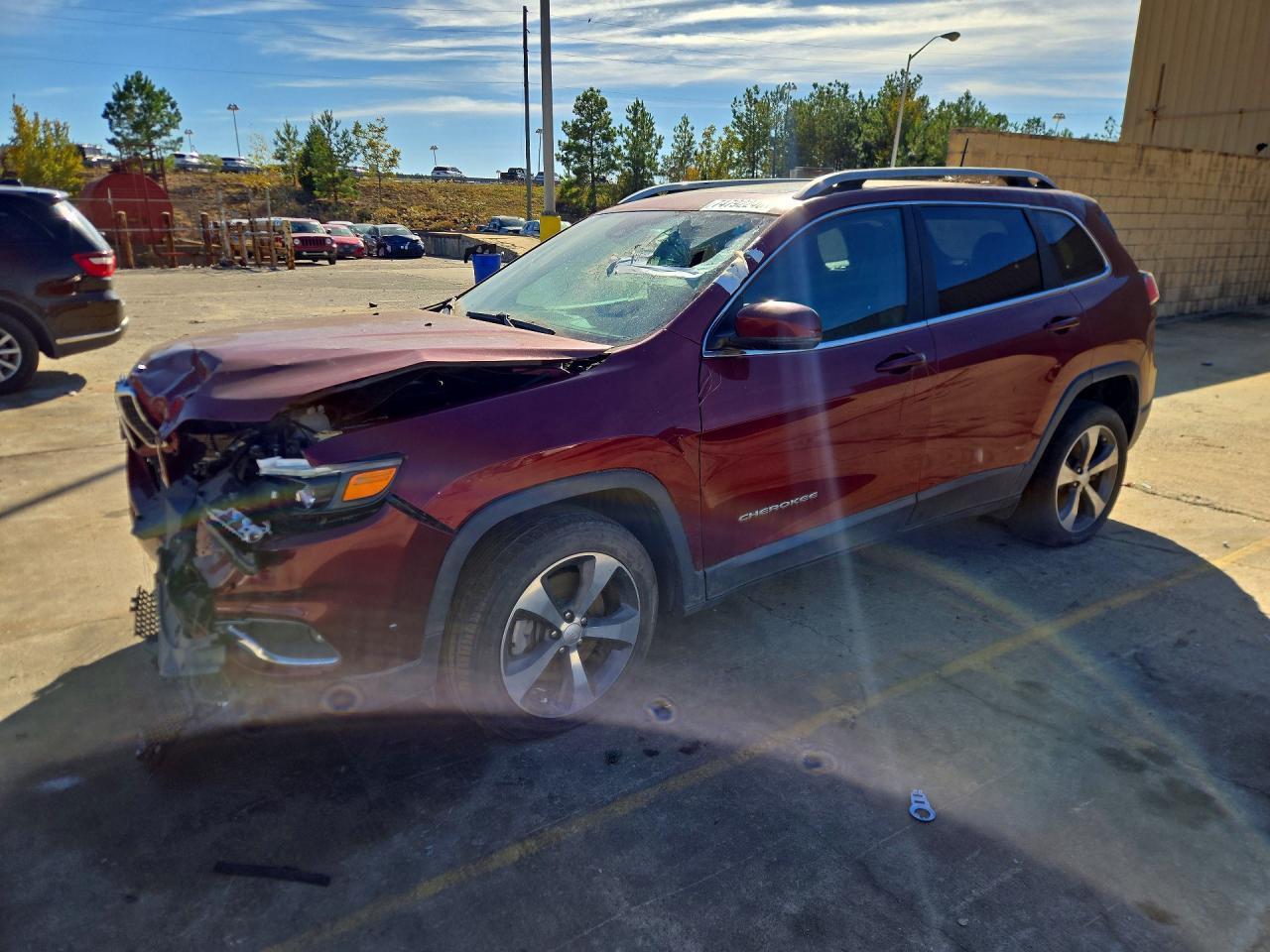 Vedere 2019 JEEP CHEROKEE LIMITED, unghi 1