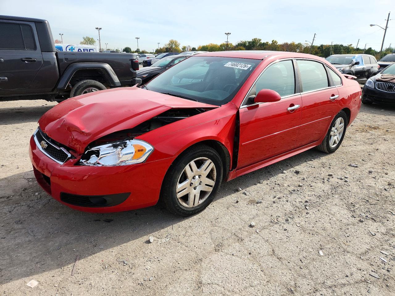 منظر 2012 CHEVROLET IMPALA LTZ، زاوية 1