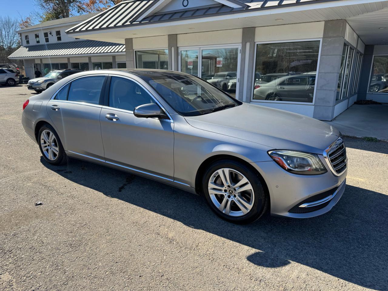 Vista de 2018 MERCEDES-BENZ S 450 4MATIC, ángulo 1