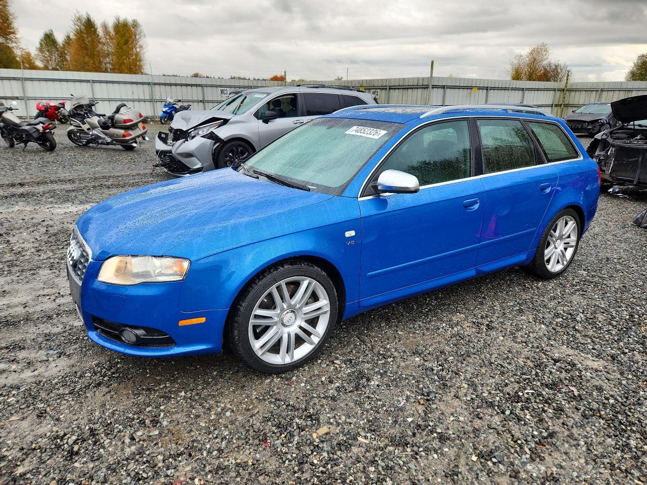 Vista de 2007 AUDI NEW S4 AVANT QUATTRO, ángulo 1