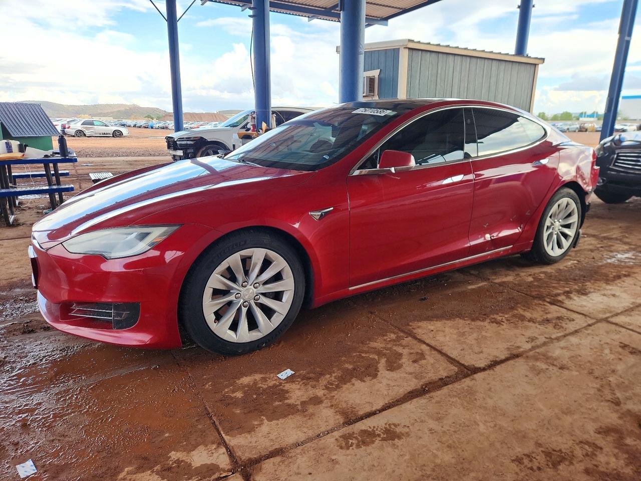 Vedere 2016 TESLA MODEL S, unghi 1