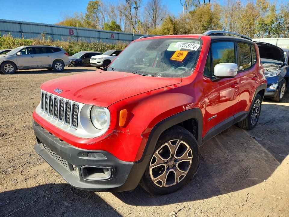 2016 JEEP RENEGADE LIMITED  