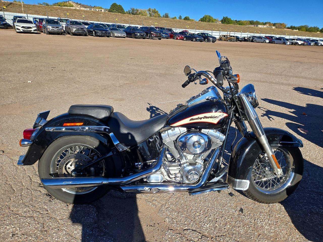 منظر 2006 HARLEY-DAVIDSON FLST، زاوية 1