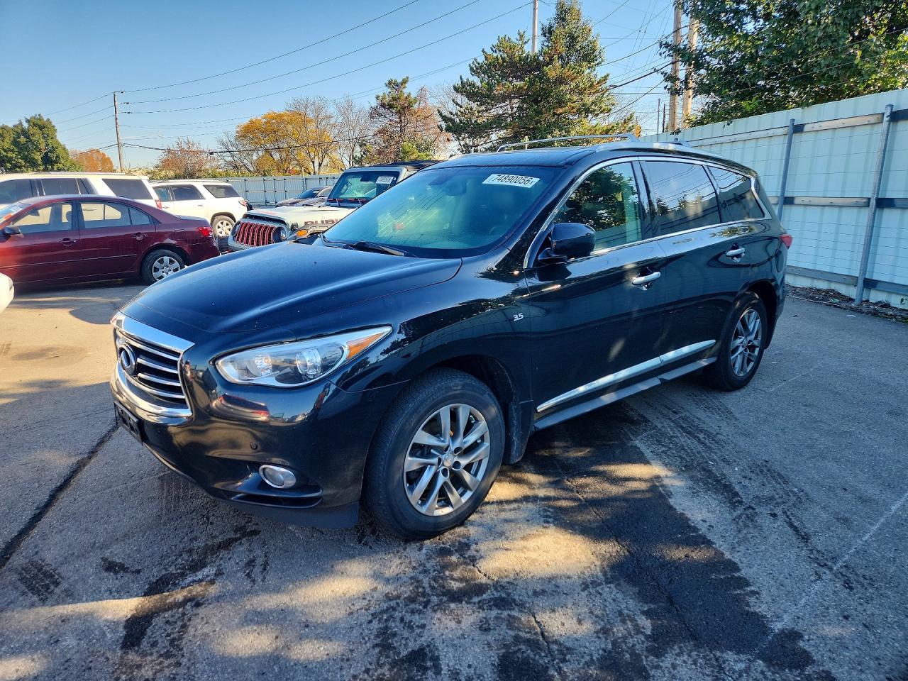 Vue de 2015 INFINITI QX60 BASE, angle 1