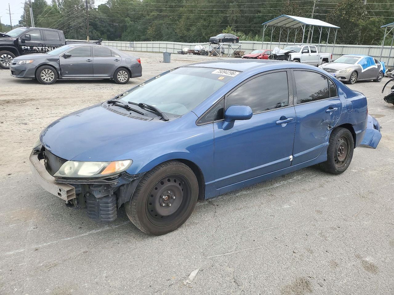 Vista de 2009 HONDA CIVIC LX, ángulo 1