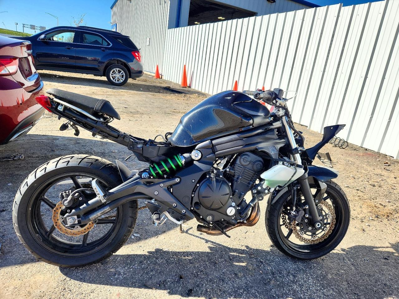 Vista de 2015 KAWASAKI EX650 E, ángulo 1