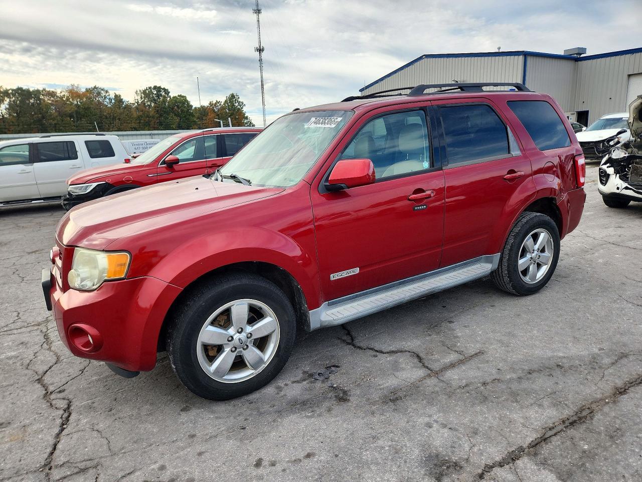 Вид 2008 FORD ESCAPE LIMITED, угол 1