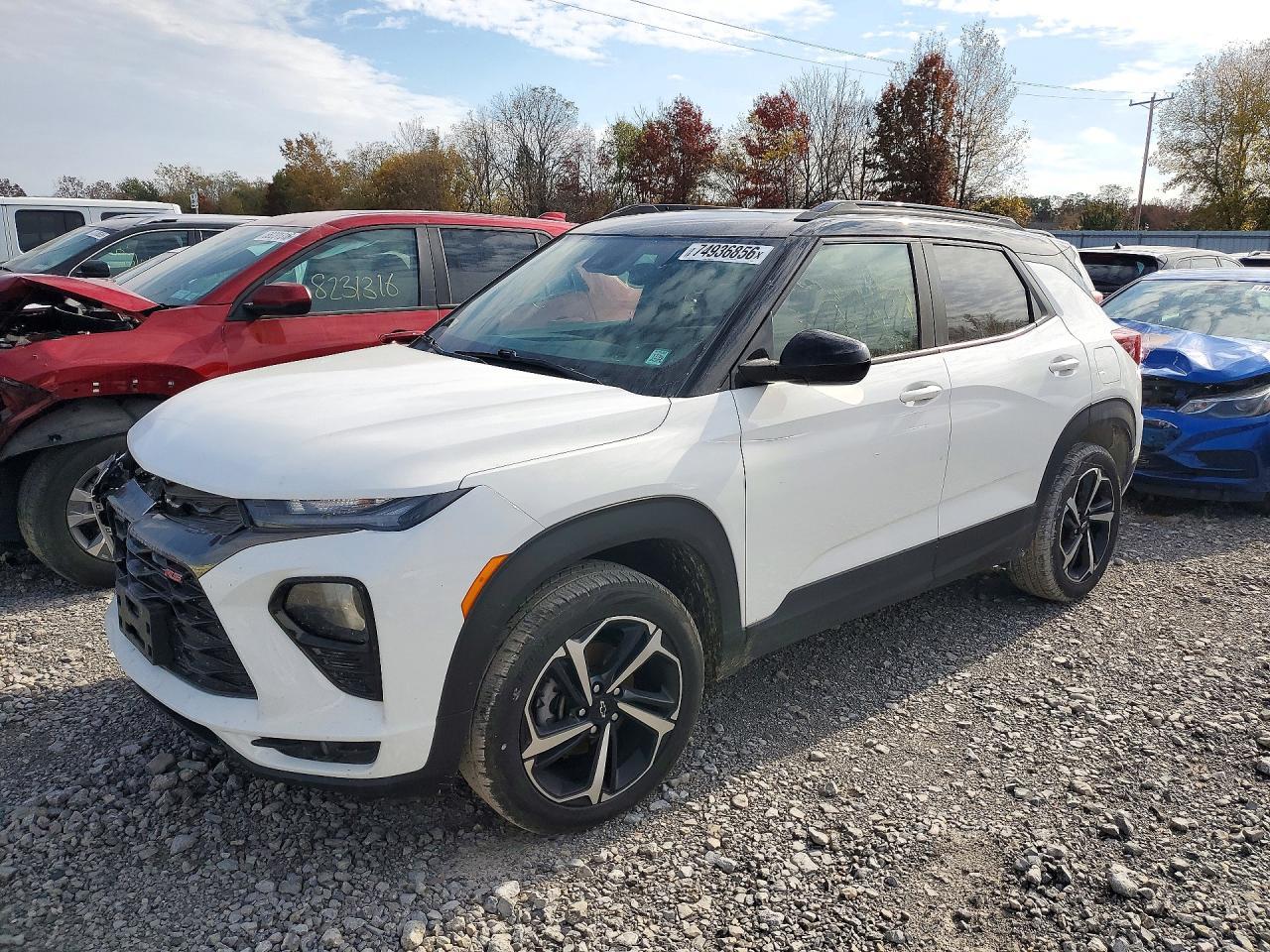 Vista de 2022 CHEVROLET TRAILBLAZE RS, ángulo 1