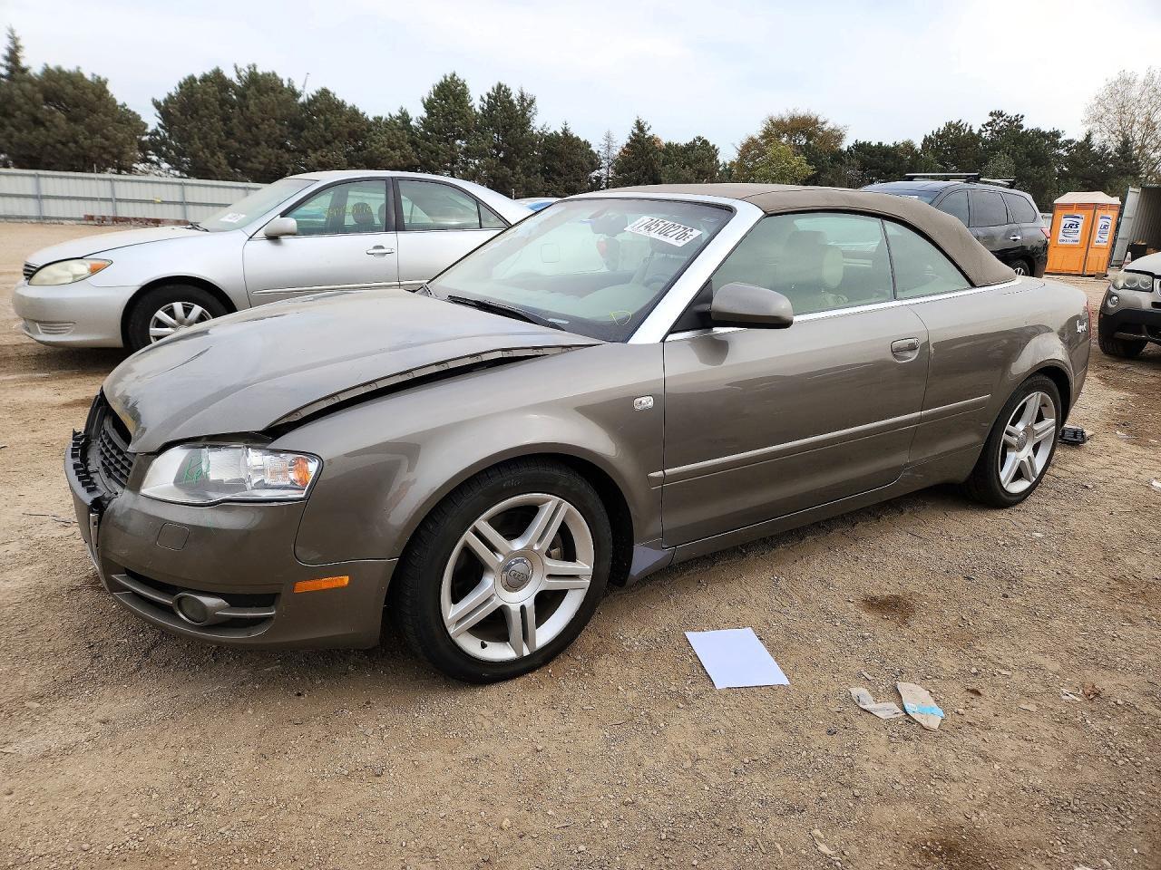 منظر 2007 AUDI A4 2.0T CABRIOLET، زاوية 1