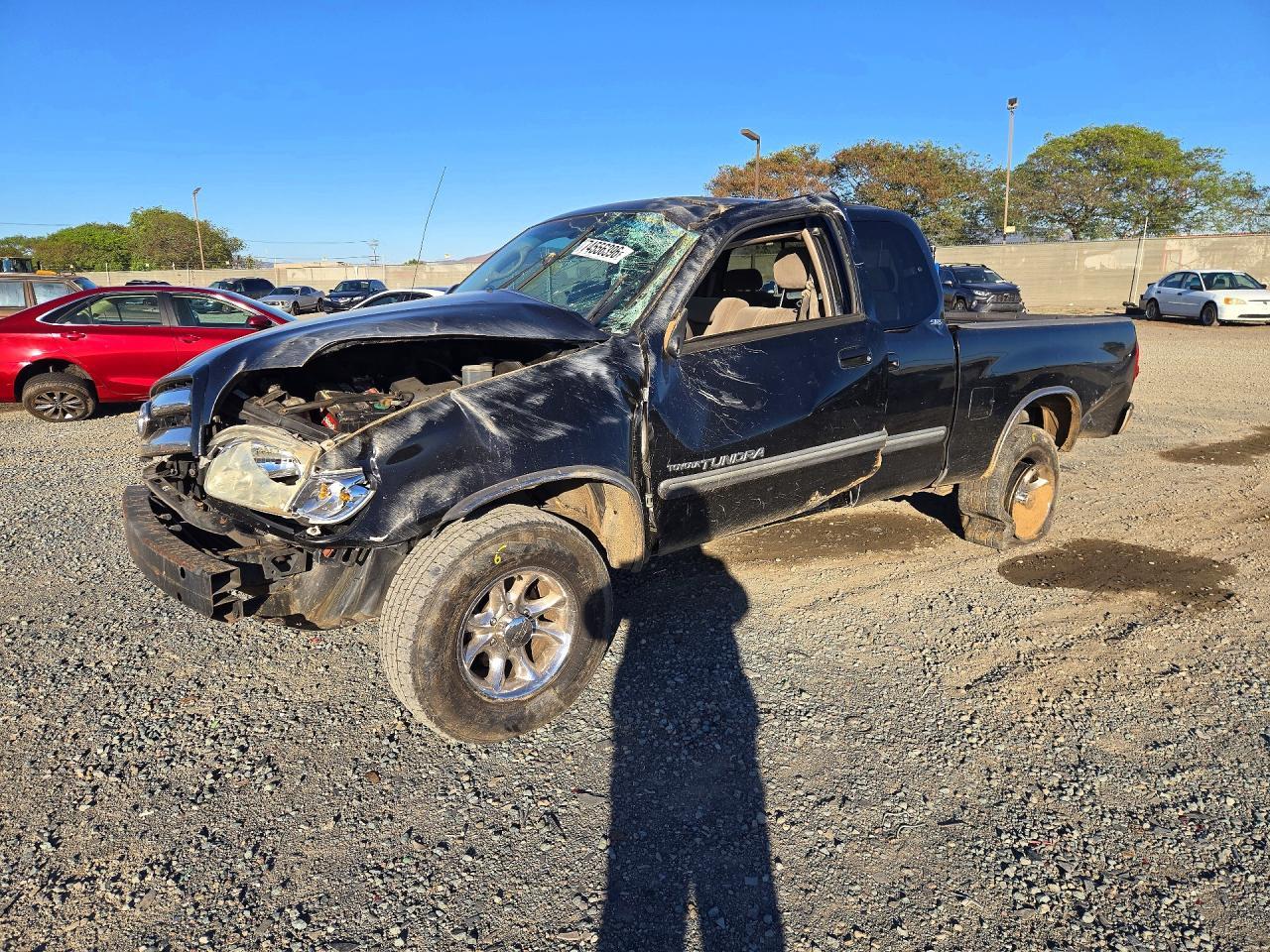 Вид 2005 TOYOTA TUNDRA SR5, угол 1