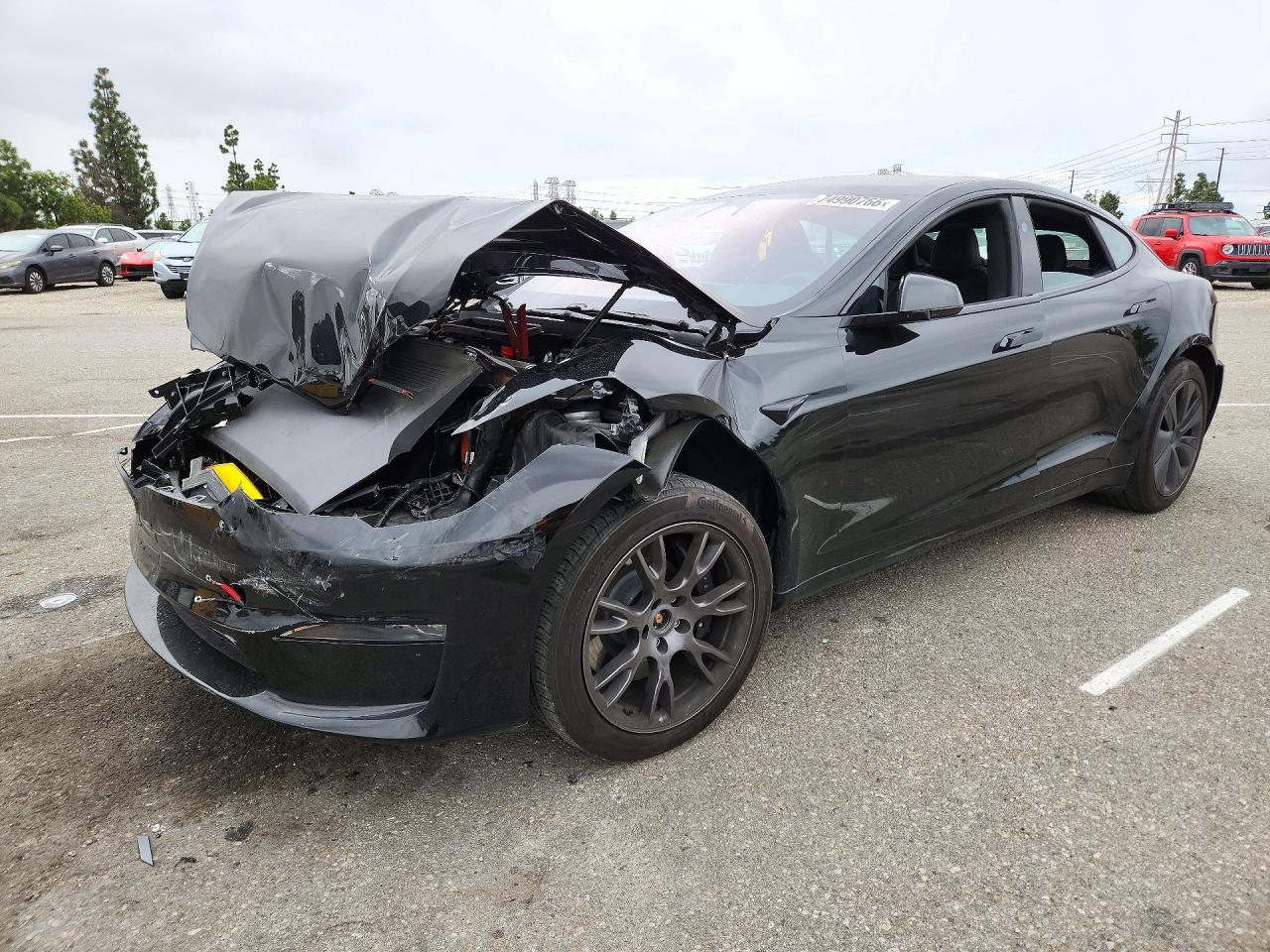 منظر 2025 TESLA MODEL S، زاوية 1