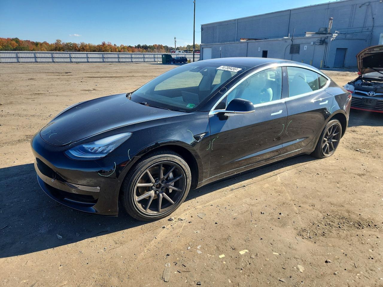 منظر 2019 TESLA MODEL 3، زاوية 1