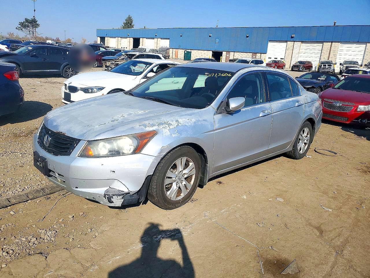 Vue de 2008 HONDA ACCORD EXL, angle 1