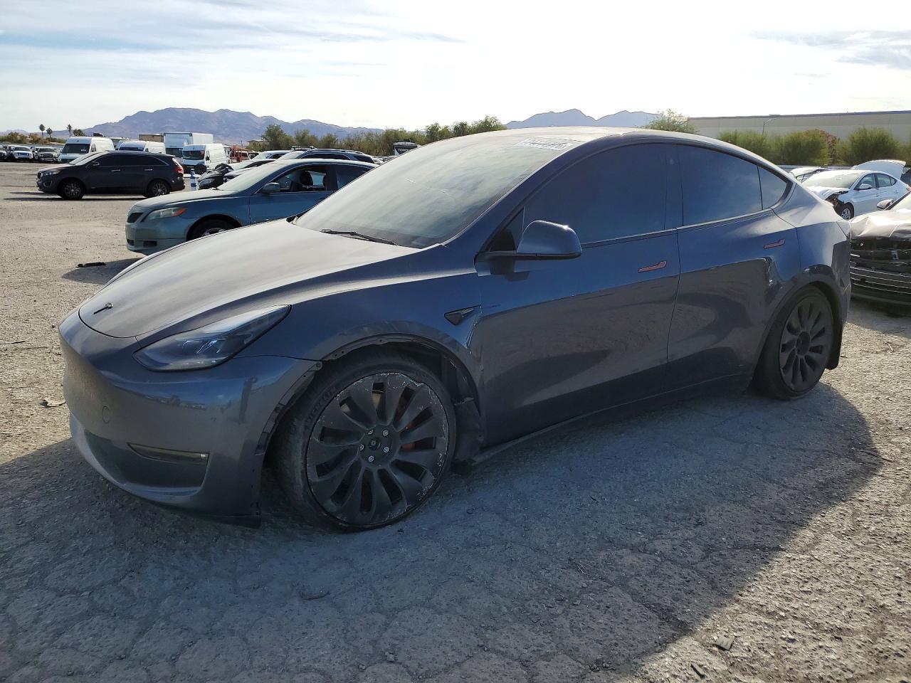 2023 TESLA MODEL Y view, angle 1