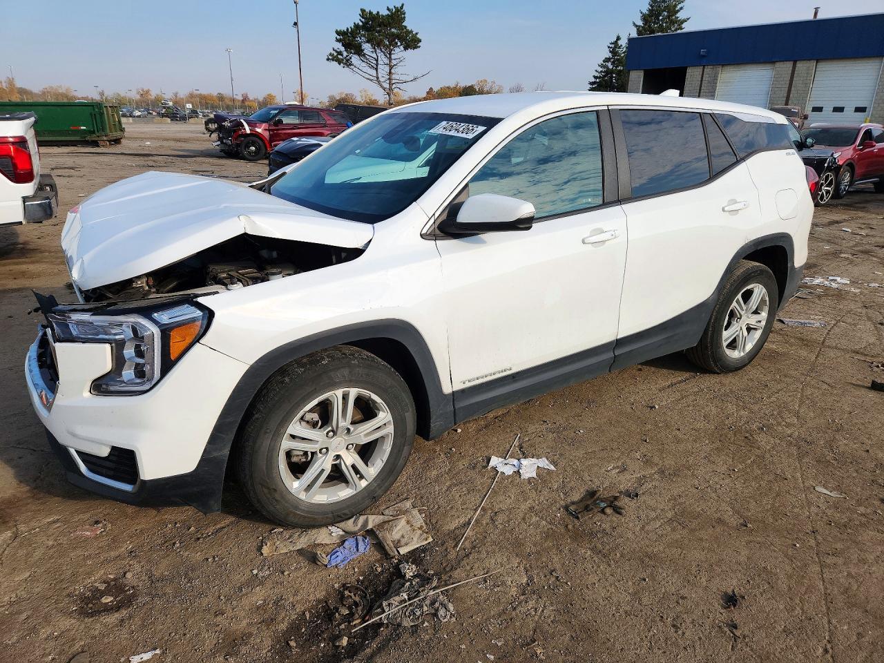 Vedere 2022 GMC TERRAIN SLE, unghi 1
