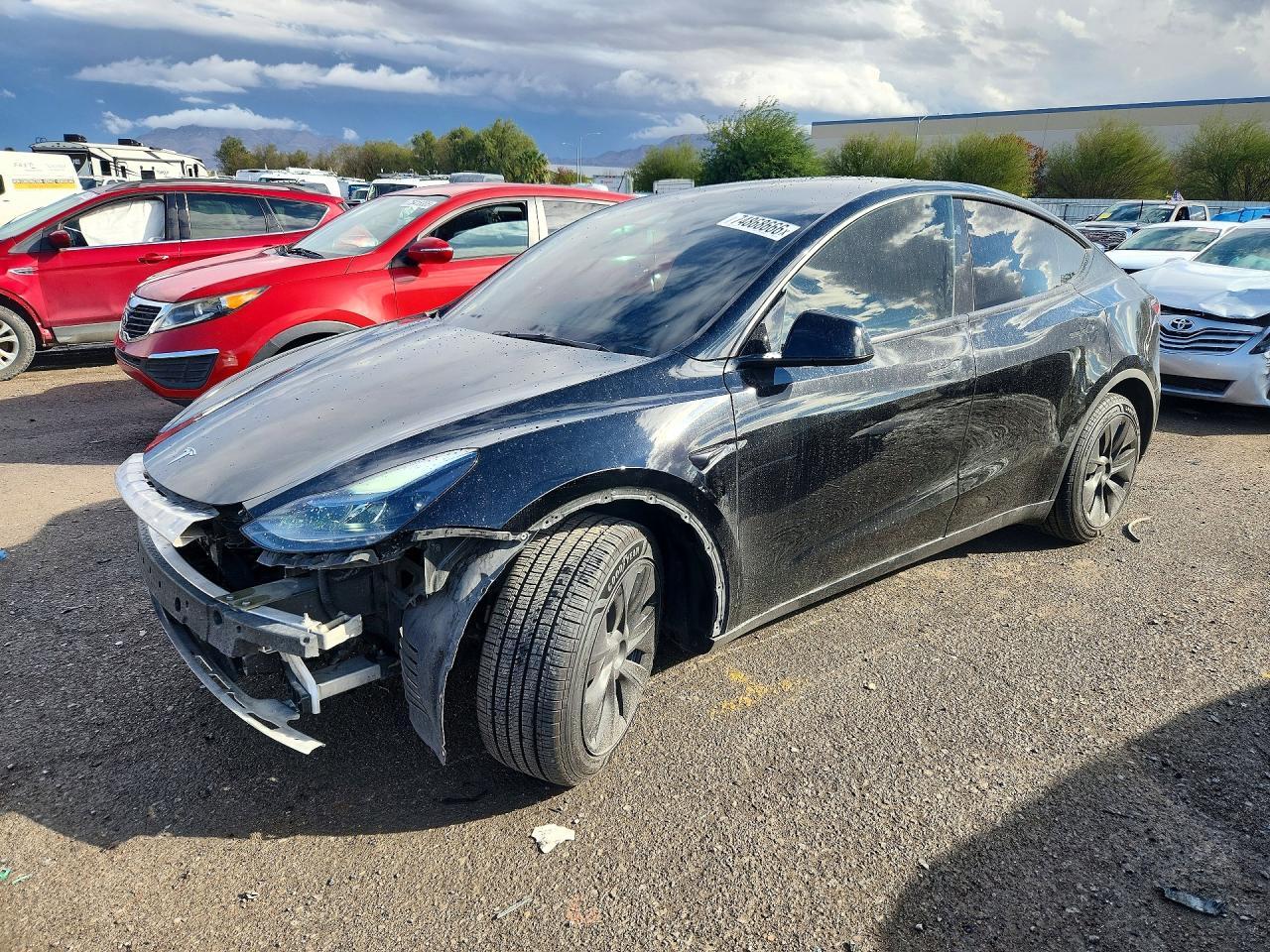 منظر 2025 TESLA MODEL Y، زاوية 1