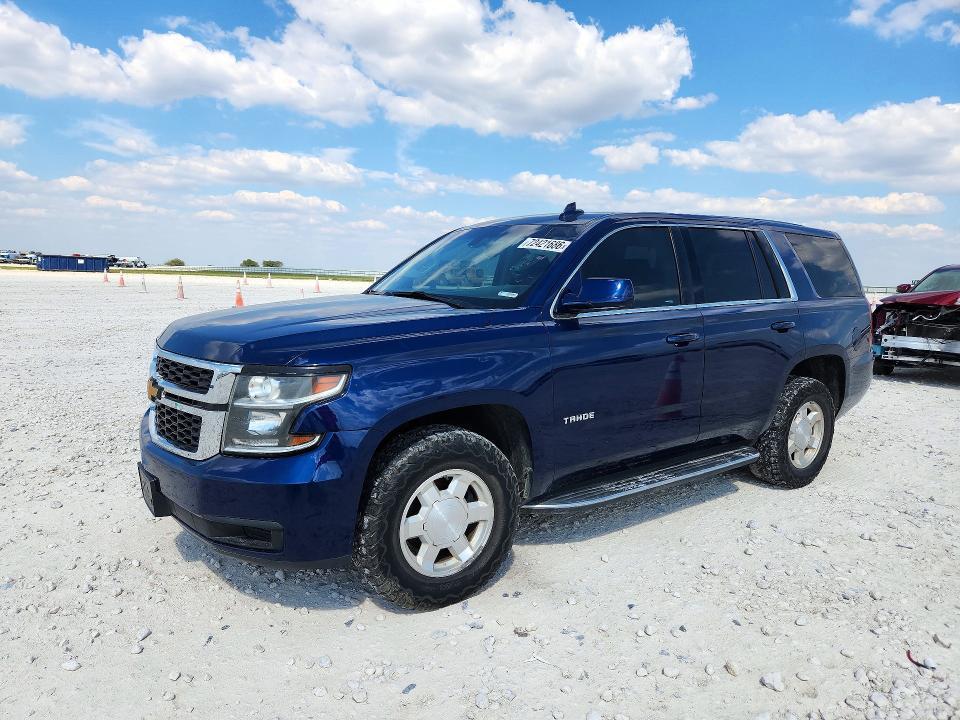 2016 CHEVROLET TAHOE POLICE  