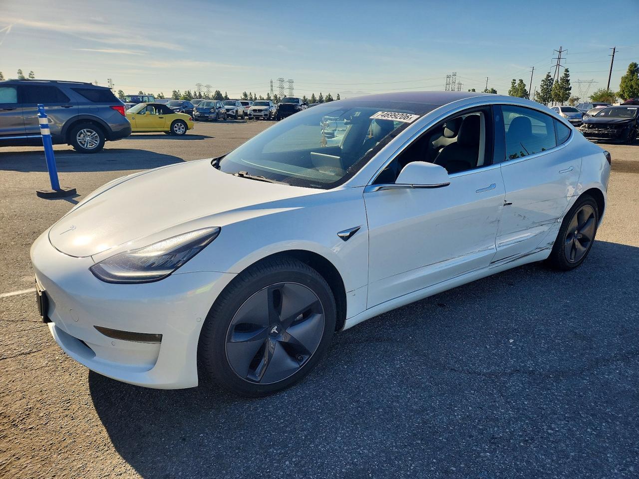 Vedere 2018 TESLA MODEL 3, unghi 1