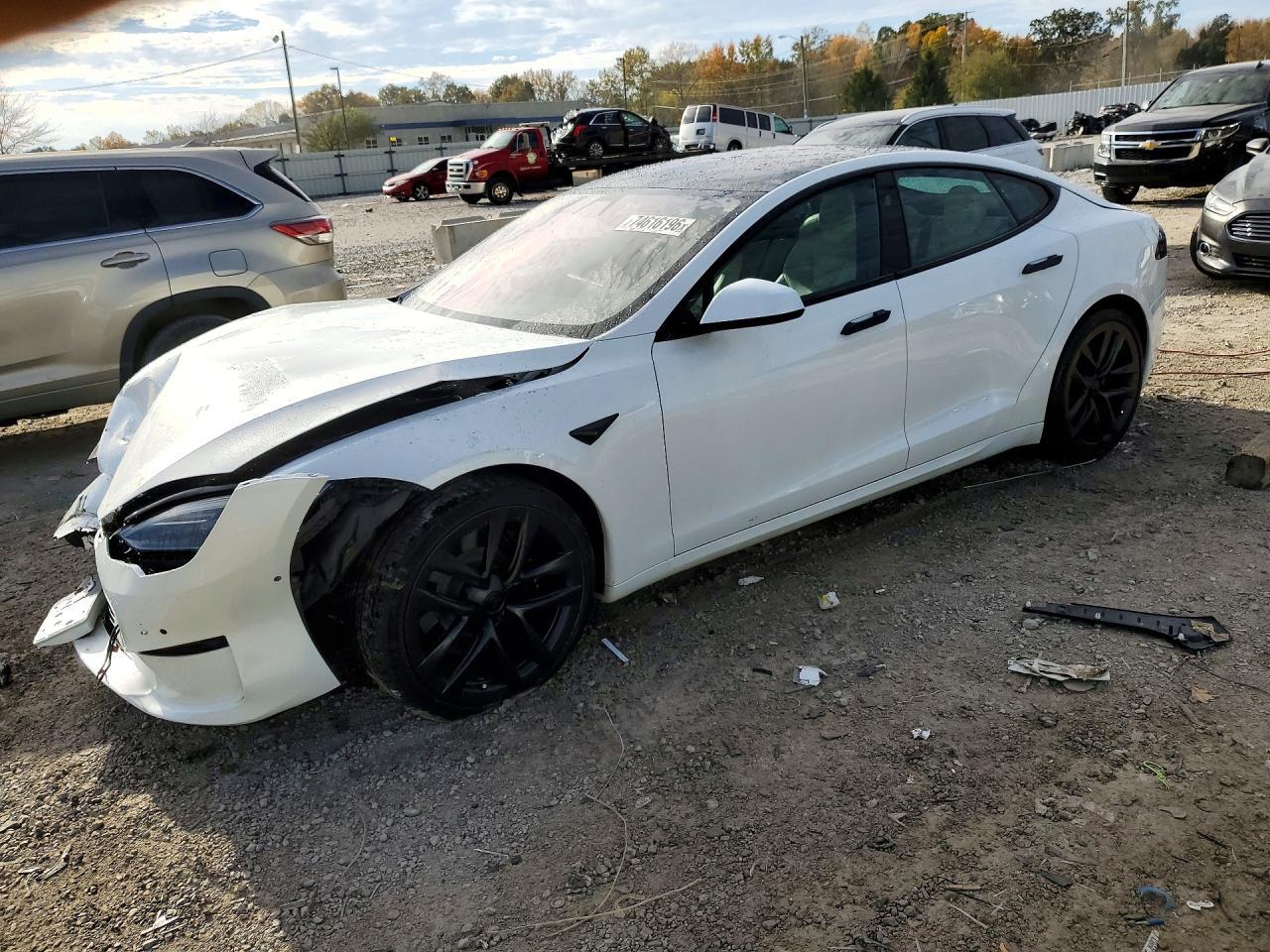 منظر 2022 TESLA MODEL S، زاوية 1
