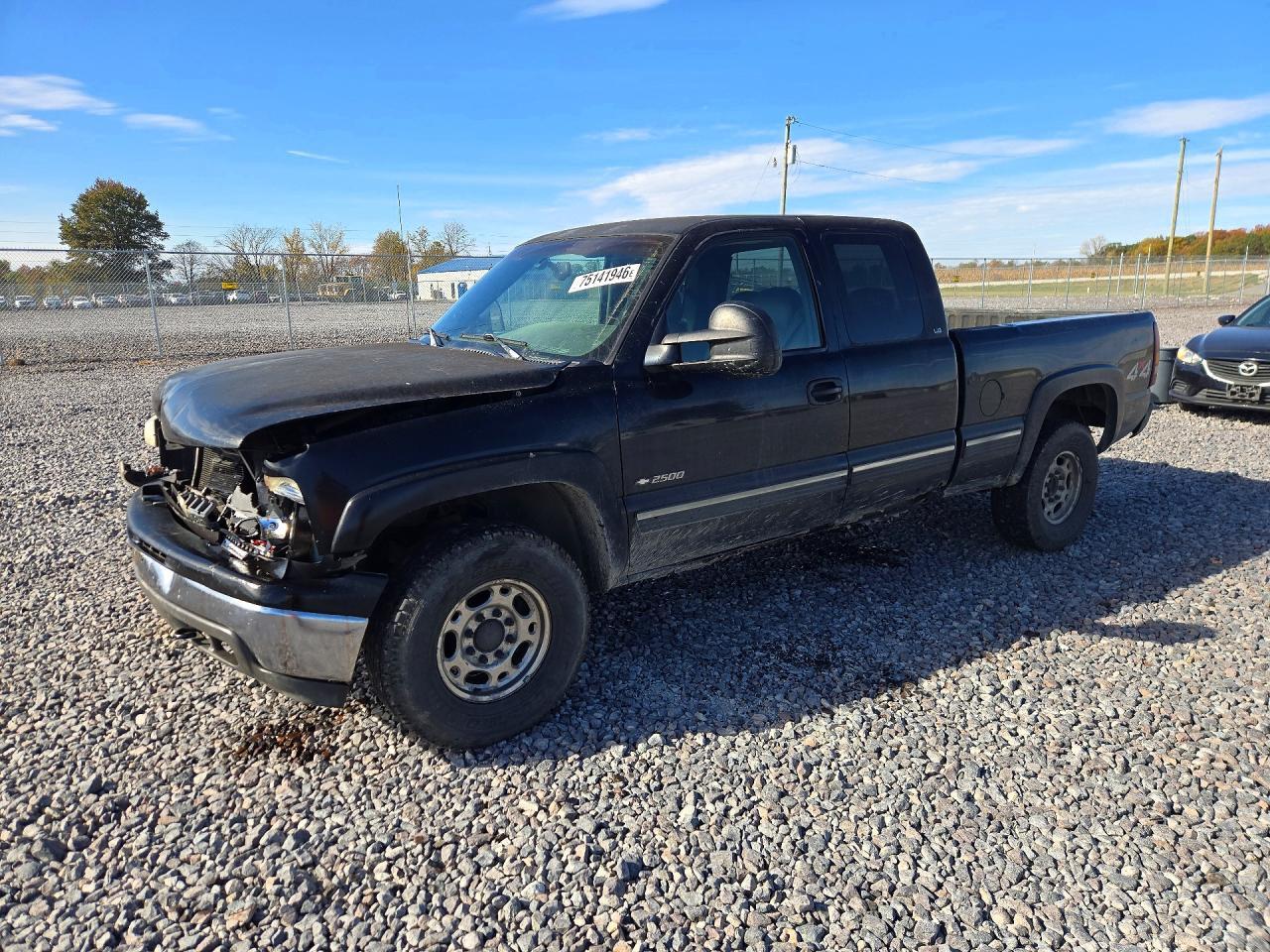 Vue de 1999 CHEVROLET SILVERADO K2500, angle 1