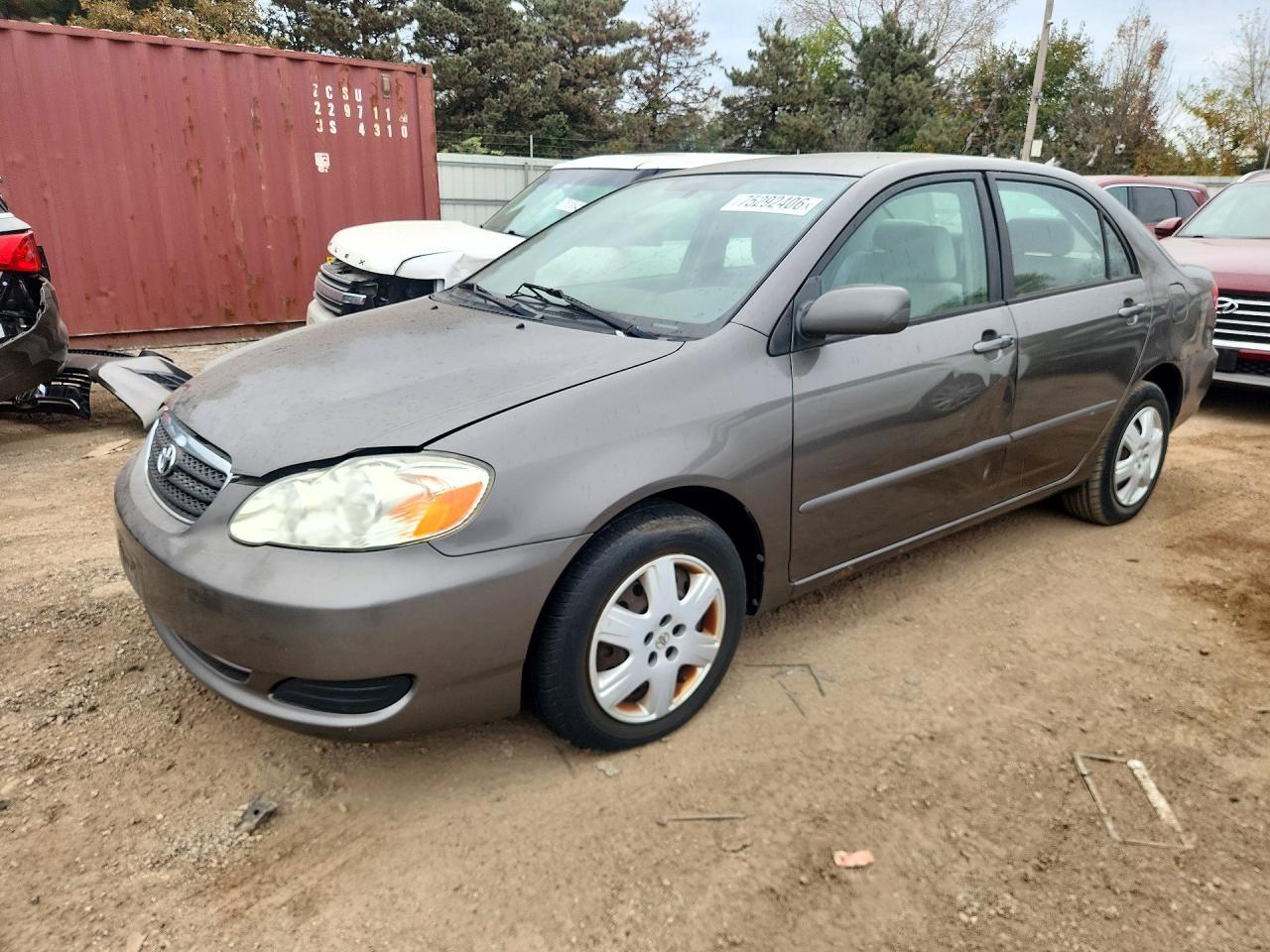 Vue de 2008 TOYOTA COROLLA LE, angle 1