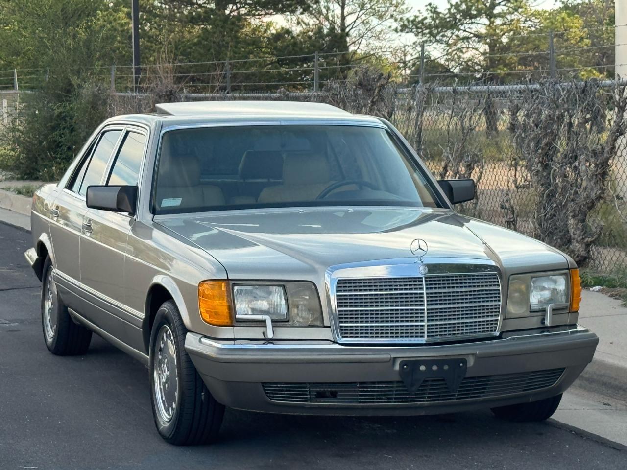 Вид 1989 MERCEDES-BENZ 300 300SE, угол 1