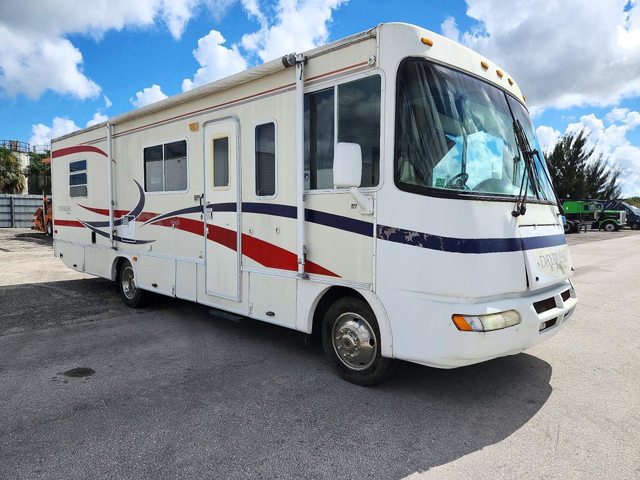 Vue de 2001 FORD F550 SUPER - CAMPER, angle 1